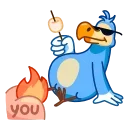 😎 emoji Donnie Dodo Telegram sticker 14 of 20