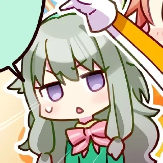 😰 emoji ♡°•|nene kusanagi|•°♡ Telegram sticker 7 of 71