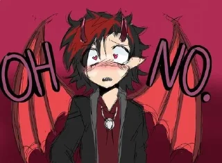 😶 emoji Goth Kids Telegram sticker 16 of 23