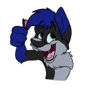 Sticker from Midnight Wolf