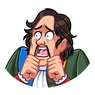 😳 emoji Пётр I    (@TgSticker) Telegram sticker 20 of 36