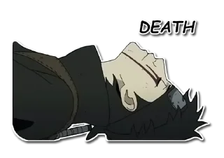 ☠️ emoji Shisui Uchiha Telegram sticker 22 of 32