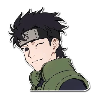 😉 emoji Shisui Uchiha Telegram sticker 6 of 32