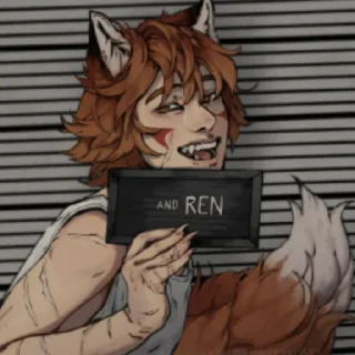 😺 emoji ren Telegram sticker 15 of 43