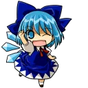 🙋 emoji Cirno Telegram sticker 17 of 80