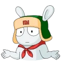🤷‍♂ emoji Кролик Mi Rabbit (@TgSticker) Telegram sticker 7 of 25
