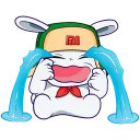 😢 emoji Mi Rabbit UA Telegram sticker 10 of 16