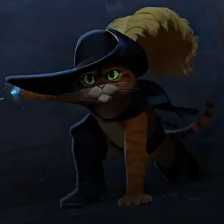 ⭐ emoji Puss In Boots Telegram sticker 20 of 24