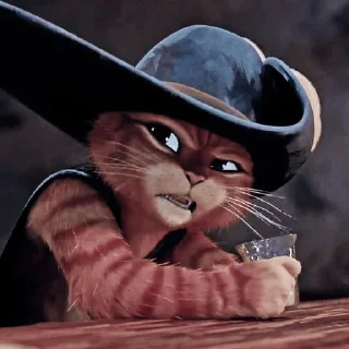 ⭐ emoji Puss In Boots Telegram sticker 11 of 24