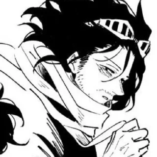 👤 emoji Aizawa Shota. Telegram sticker 21 of 35