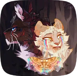 🌟 emoji Коты воители Telegram sticker 15 of 50