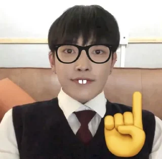 🤓 emoji ATEEZ(cringe) Telegram sticker 7 of 85