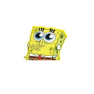 🥺 emoji Губка Боб Telegram sticker 13 of 16