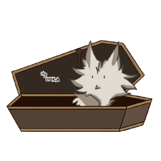 ⚰️ emoji Dark Telegram sticker 22 of 26