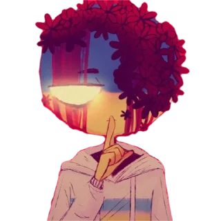 🤫 emoji Ukraine by @peach_artworld Telegram sticker 13 of 26