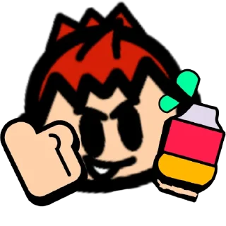 👍 emoji Metrion fnf Telegram sticker 17 of 37
