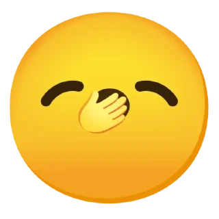 😊 emoji 🥱 Telegram sticker 6 of 100