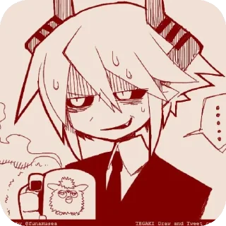 👄 emoji Хломаки нефор. Фумус гандон Telegram sticker 15 of 38