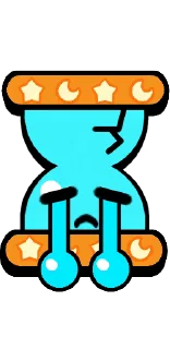 Sticker from Sandclock Pins @BrawlStarsStik