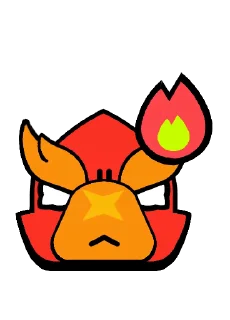 🤬 emoji Crow Pins @BrawlStarsStik Telegram sticker 24 of 34