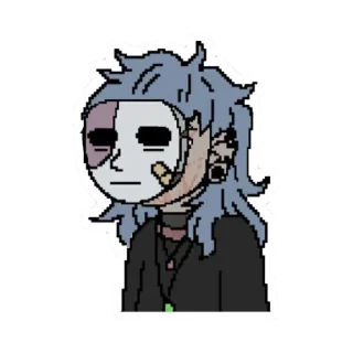 🎸 emoji 🎸 𝑺𝒂𝒍𝒍𝒚 𝑭𝒂𝒄𝒆 🎸 Telegram sticker 24 of 94