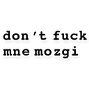 Sticker from @nobreakspace