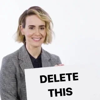 😁 emoji sarah paulson Telegram sticker 7 of 44