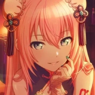 🌸 emoji °♡Luka Megurine♡° Telegram sticker 8 of 87