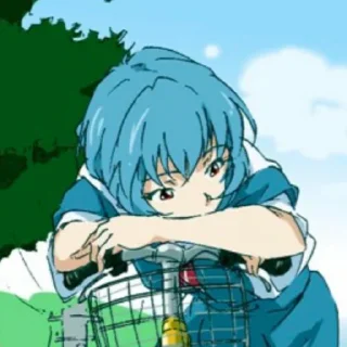 🌊 emoji Аянами Рей Telegram sticker 21 of 120