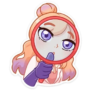 🔎 emoji Салли (@TgSticker) Telegram sticker 21 of 49