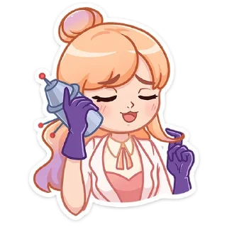 ☎ emoji Салли (@TgSticker) Telegram sticker 5 of 49