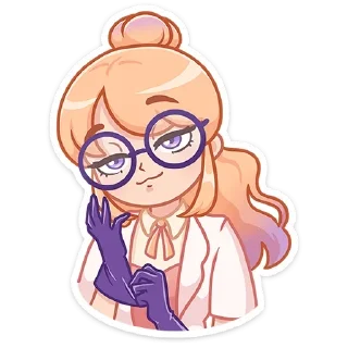 😏 emoji Салли (@TgSticker) Telegram sticker 10 of 49