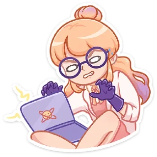 😡 emoji Салли :: @stickroom Telegram sticker 9 of 48
