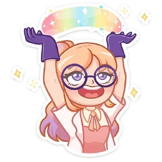 🌈 emoji Салли (@TgSticker) Telegram sticker 2 of 49