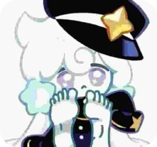 🚝 emoji 𓍼| Milky way cookie 🚝 [ @crkstick ] Telegram sticker 14 of 80