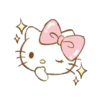 🌟 emoji 𓏲࣪ 🍡Hello Kitty꒷ ₊˚ฅ @kaoforyou Telegram sticker 12 of 42