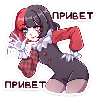 👋 emoji Маф '@KatShiStickers' Telegram sticker 7 of 48