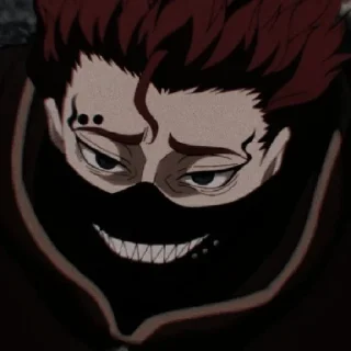😁 emoji Black Clover Telegram sticker 14 of 39