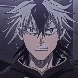 🤬 emoji Black Clover Telegram sticker 10 of 39