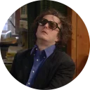 😎 emoji Bernard Black Telegram sticker 22 of 26