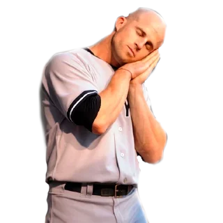 😴 emoji MLB Stickers Clean Telegram sticker 11 of 31
