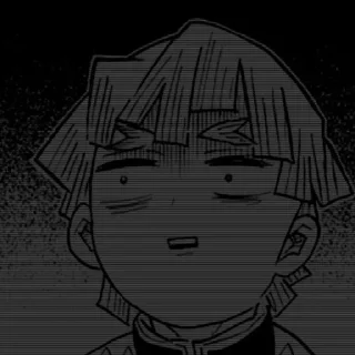 😐 emoji Agatsuma Zenitsu Telegram sticker 8 of 24