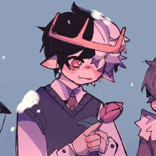 🌇 emoji `."– Ranboo¿ -,, ·' Telegram sticker 22 of 120