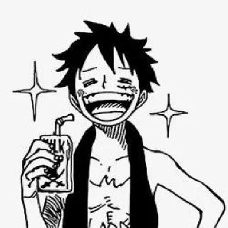 🍖 emoji 🍖LUFFY🍖 Telegram sticker 12 of 45