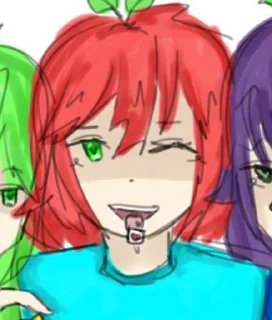 🌟 emoji Помидор моя матт Telegram sticker 13 of 64