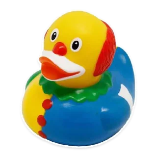 🤡 emoji Резиновая уточка вместо слов Telegram sticker 17 of 18