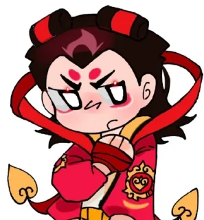 😒 emoji Lotus Prince Telegram sticker 6 of 120