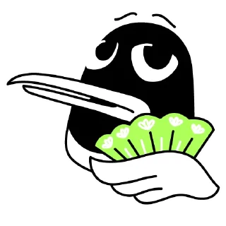 🙄 emoji Paper VPN Telegram sticker 18 of 39