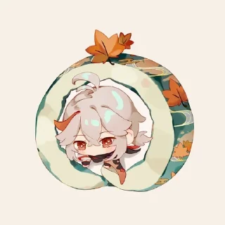 ⚜ emoji 𓏲⊹༅KAZUHA༅⊹𓏲 @bifircation Telegram sticker 12 of 105
