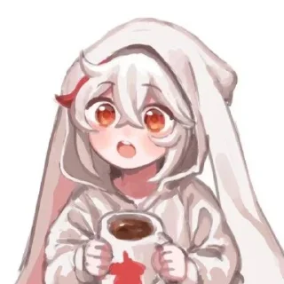 ☕ emoji 𓏲⊹༅KAZUHA༅⊹𓏲 @bifircation Telegram sticker 16 of 105